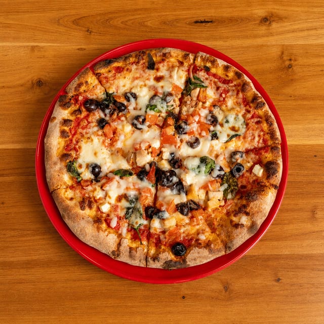 Mediterranean Pizza.