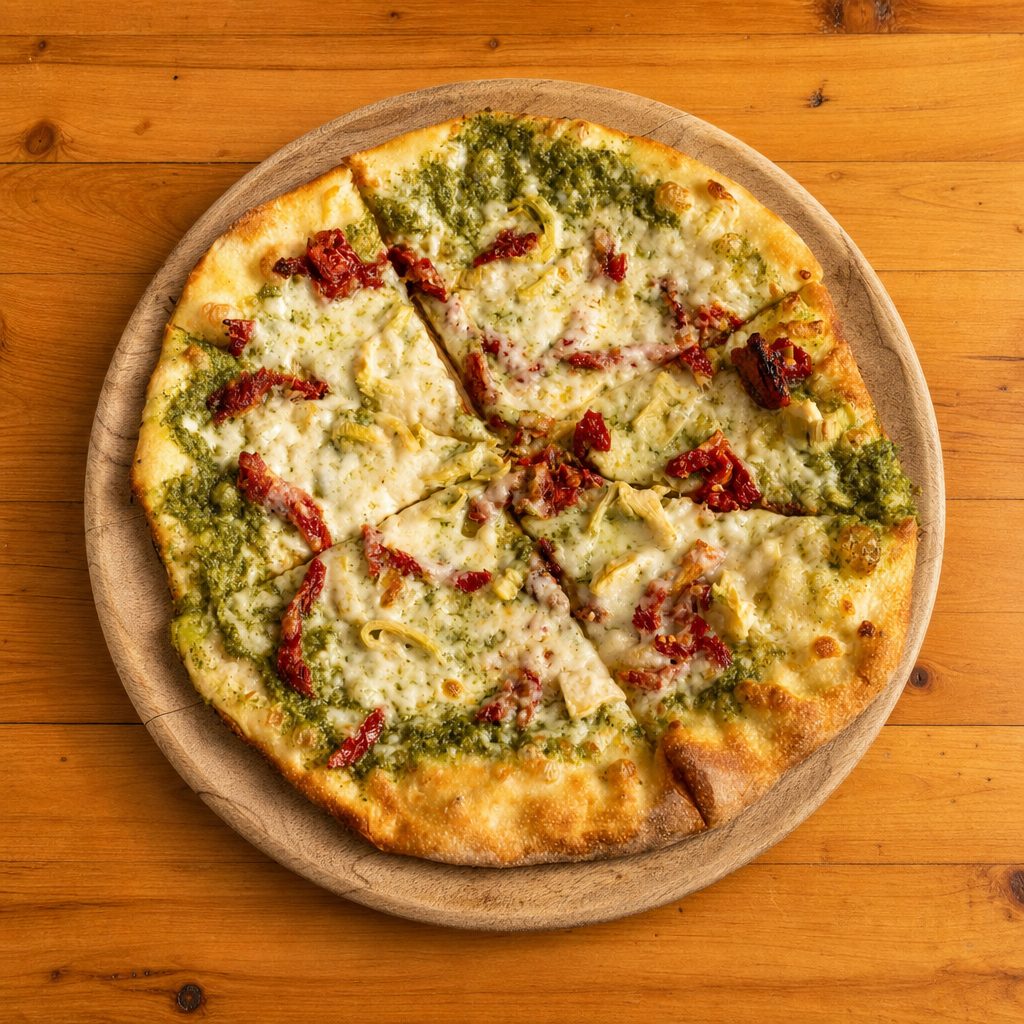 Artichoke Pizza.