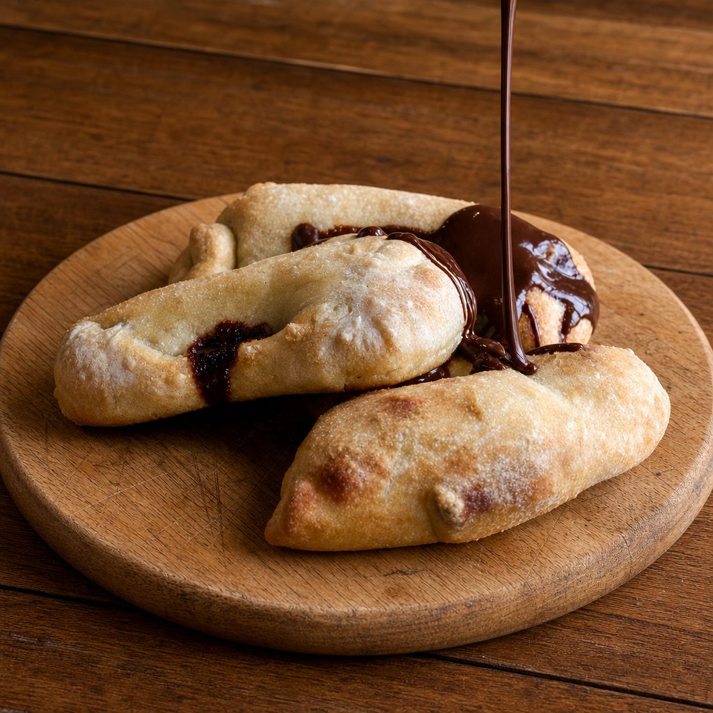 Wood-Fired Banana Calzone.