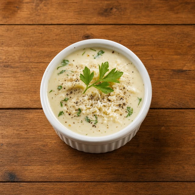 Side of Garlic Parmesan.