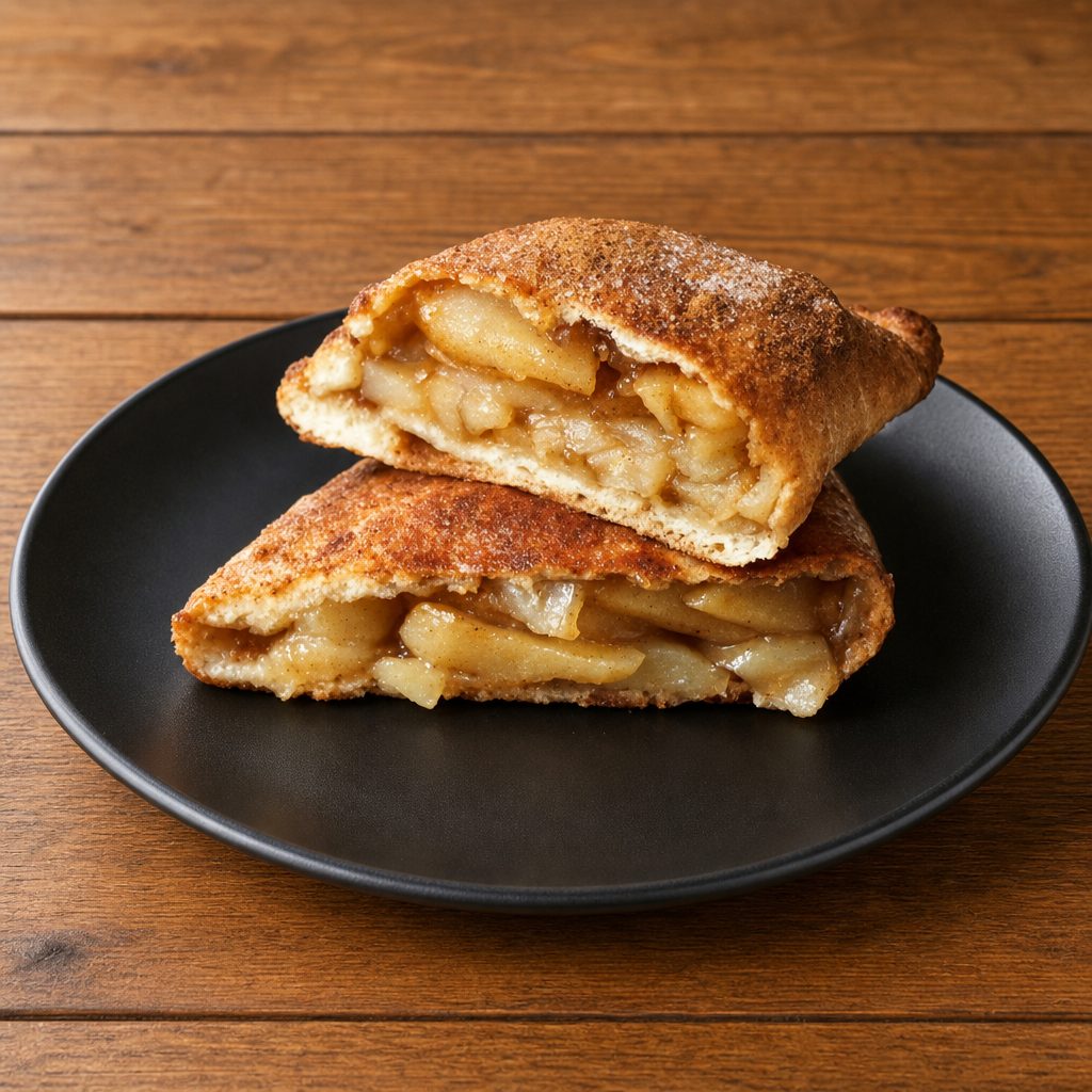 Wood Fired Apple Calzone.