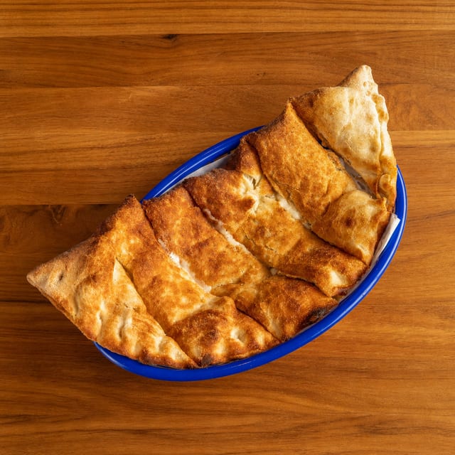 Jalapeno Spinach Calzone.